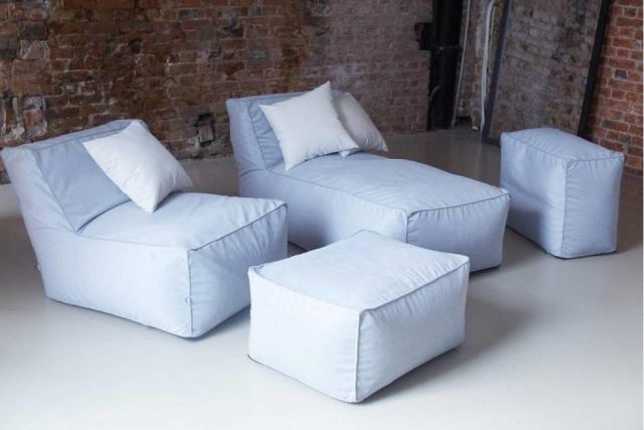 Бескаркасный модульный диван
