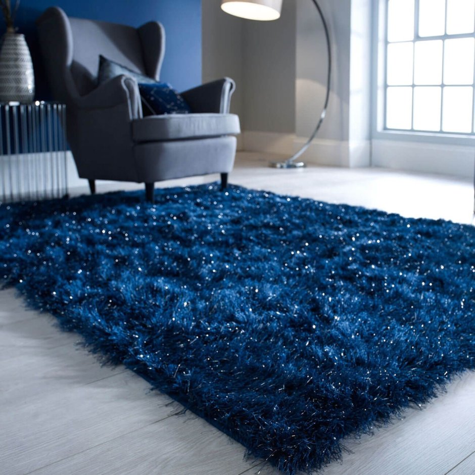 Ковёр Shaggy Blue