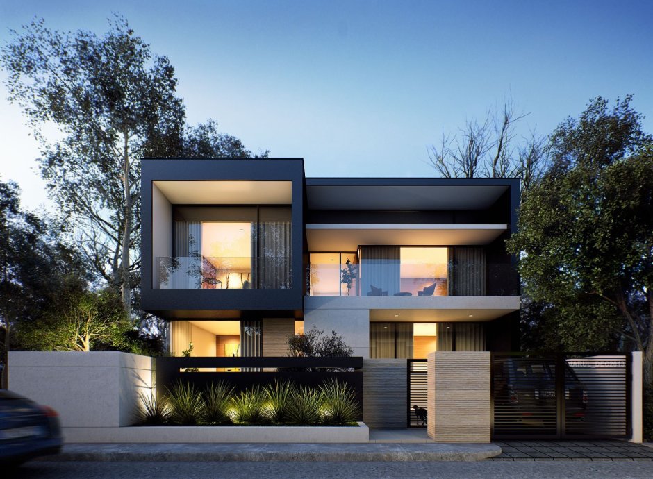 Домик в стиле Модерн