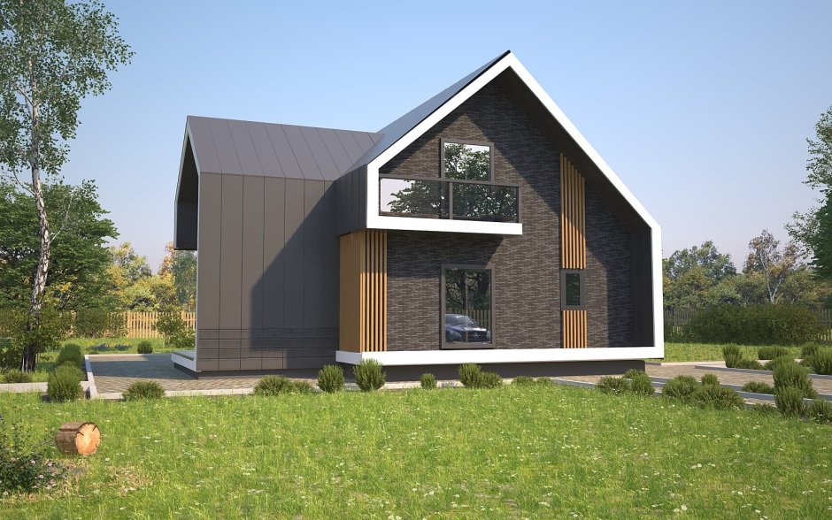 Барнхаус 1.5 этажа