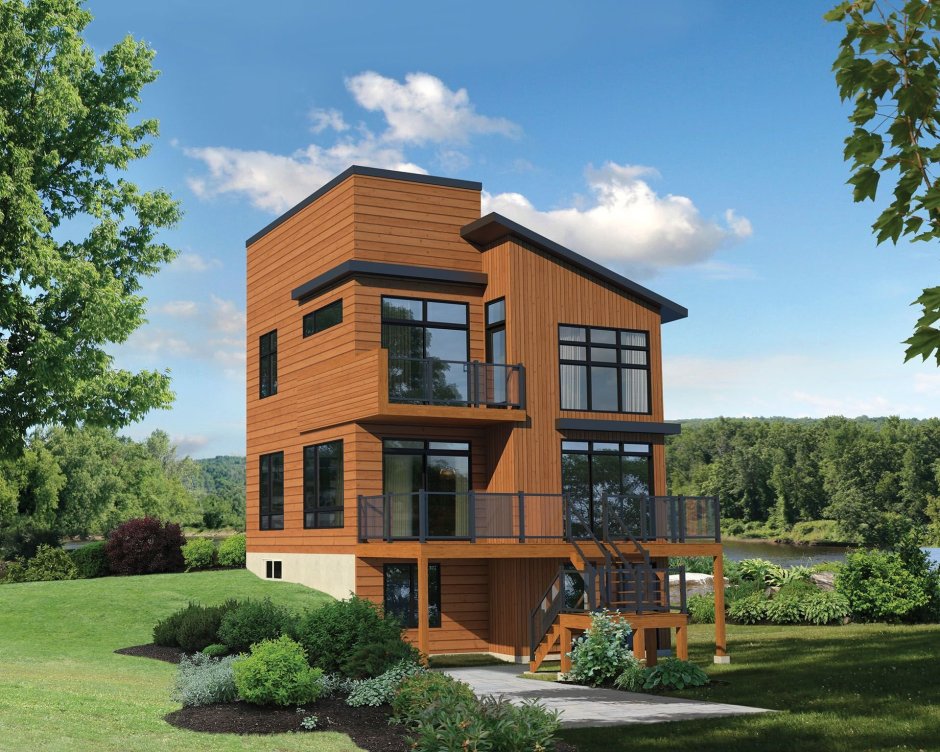 Двухэтажный домик