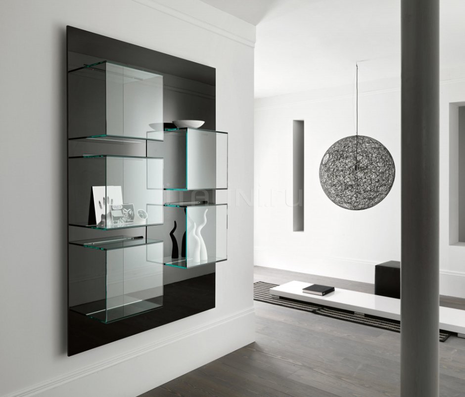 Стеклянные полки