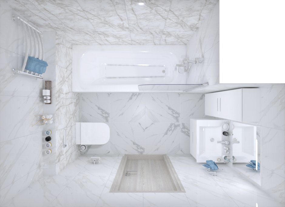 Kerama Marazzi Прадо белый обрезной