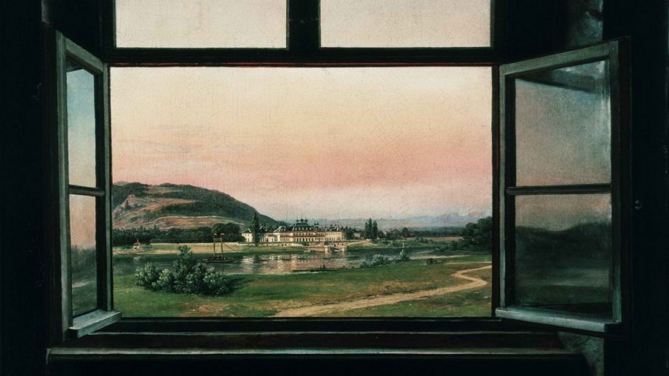 «Раскрытое окно», 1947, ГТГ
