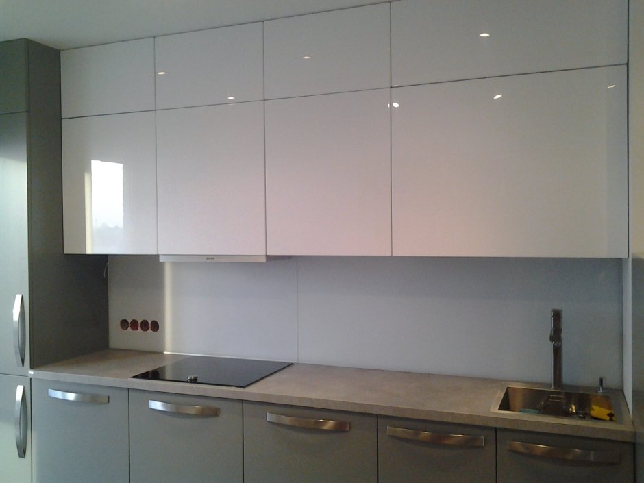 Фартук матовое стекло