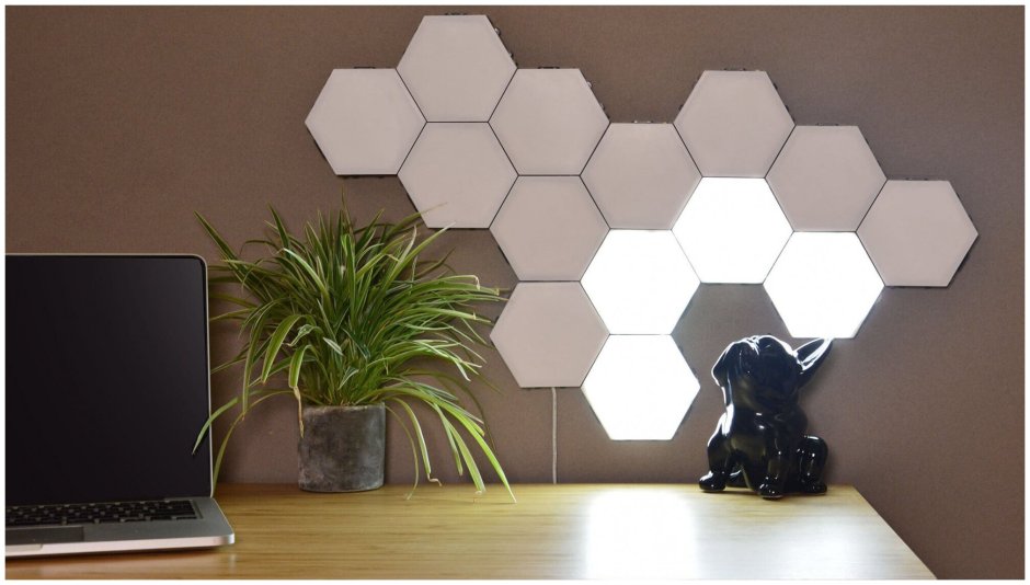 Модульный настенный светильник Hexagon