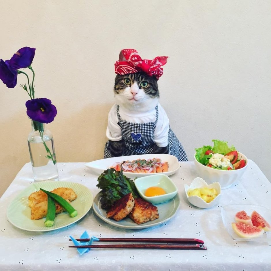 Красивая женщина на кухне