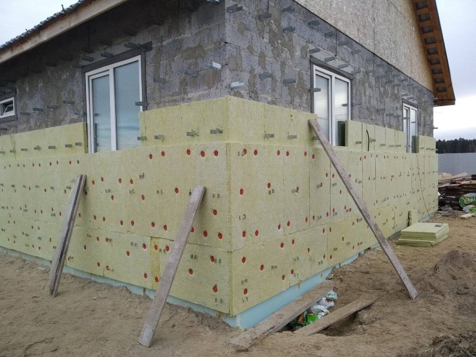 Минвата 100 мм под сайдинг