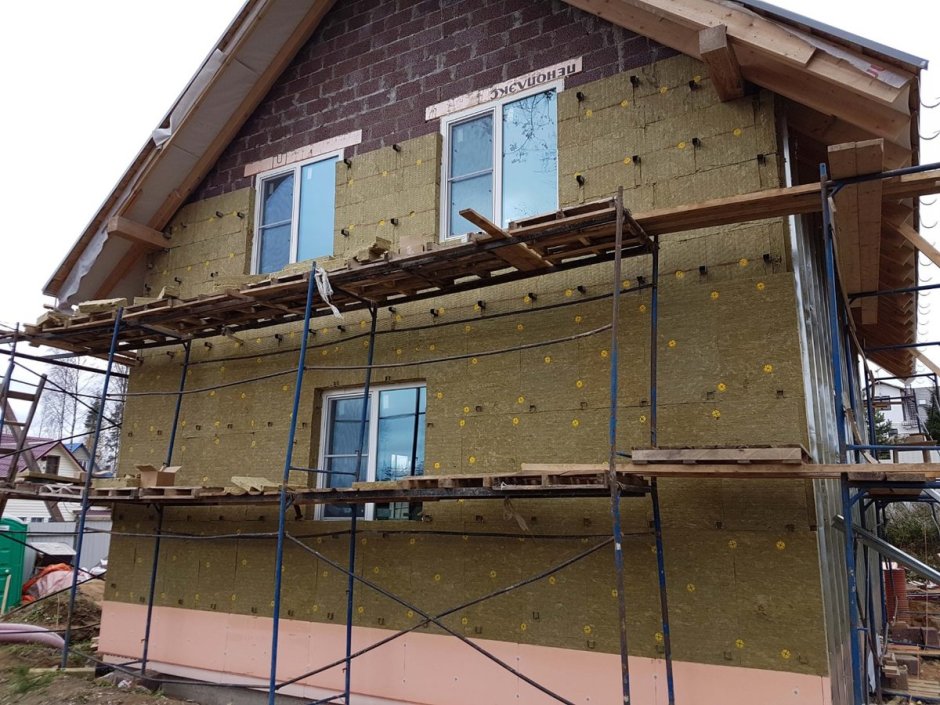 Утепление фасада