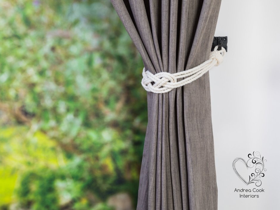 Штора макраме на окно