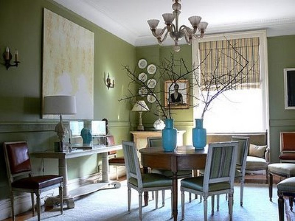 Benjamin Moore краска зеленый