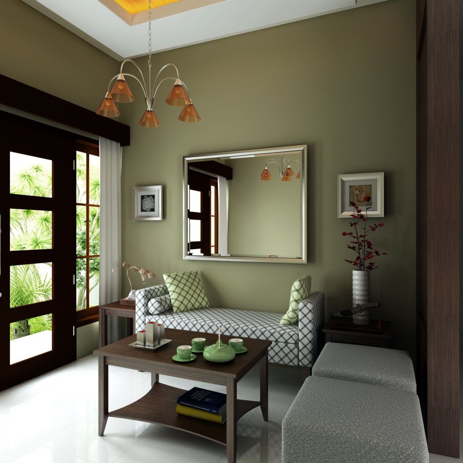 Sage Green 80 в интерьере