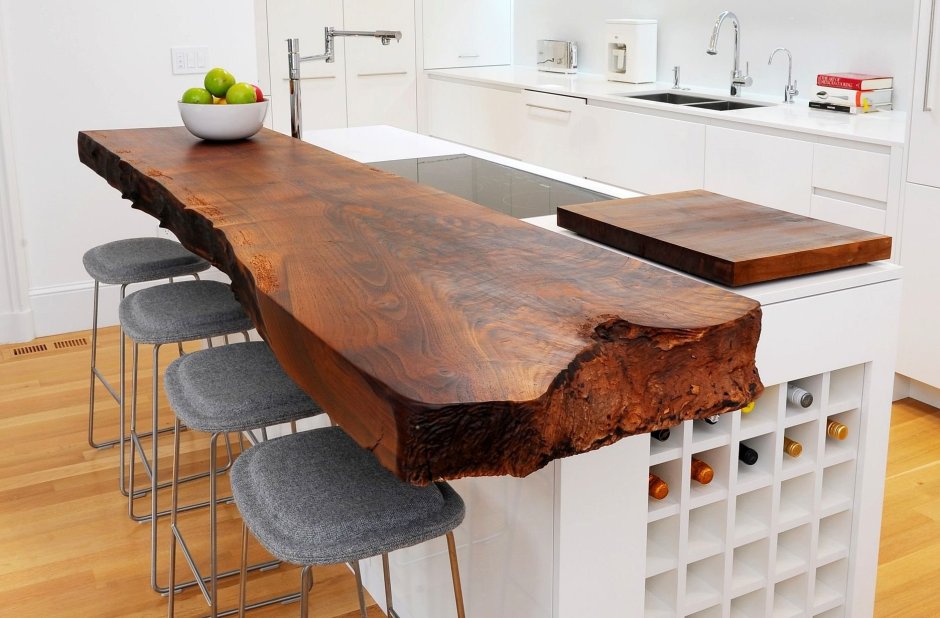 Built-in Cutting Board Countertop