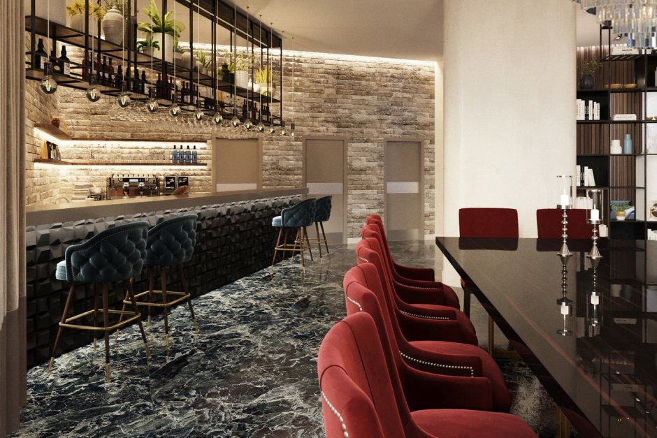Lounge Bar интерьер