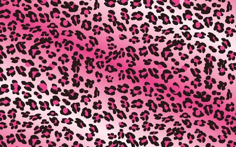 Розовый леопард фон