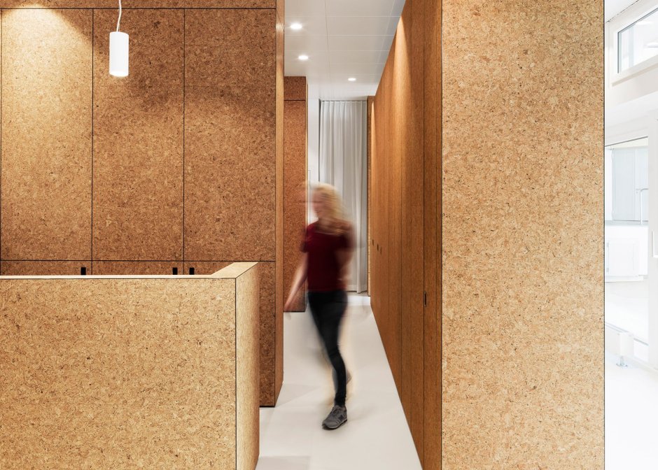 Шпонированные панели Wallhof Wood "тик"