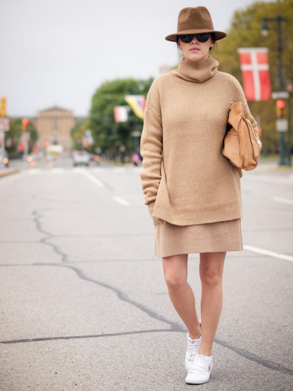 Водолазка кэмэл Street Style