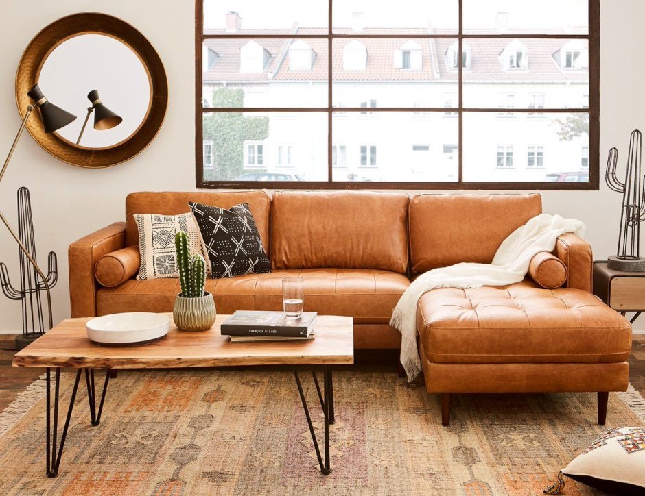 There is a Sofa in the Living Room