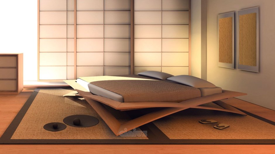 Hulsta кровать японский стиль
