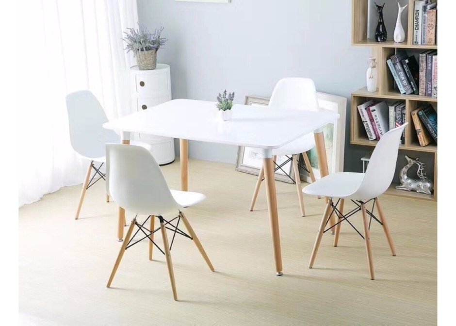 Стул Eames DSW белый