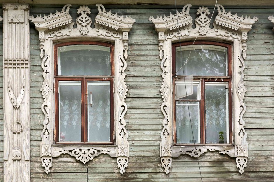 Резные наличники Суздаль