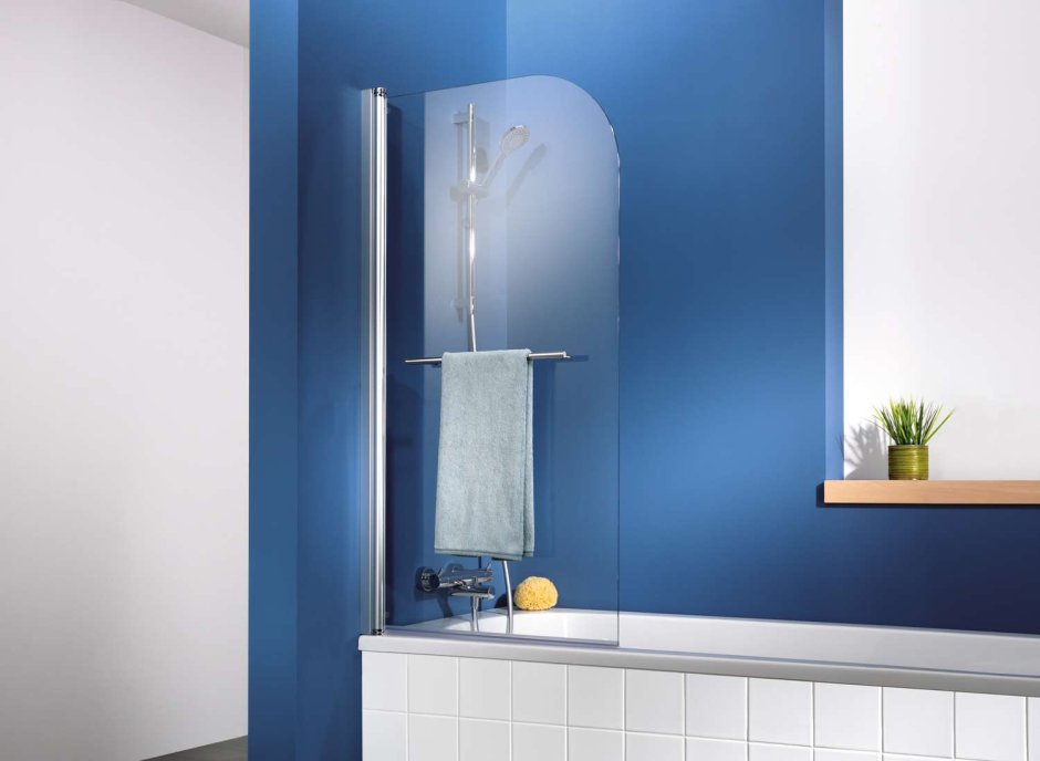 Стеклянная шторка perfect House Basic Arica 800x400 mm