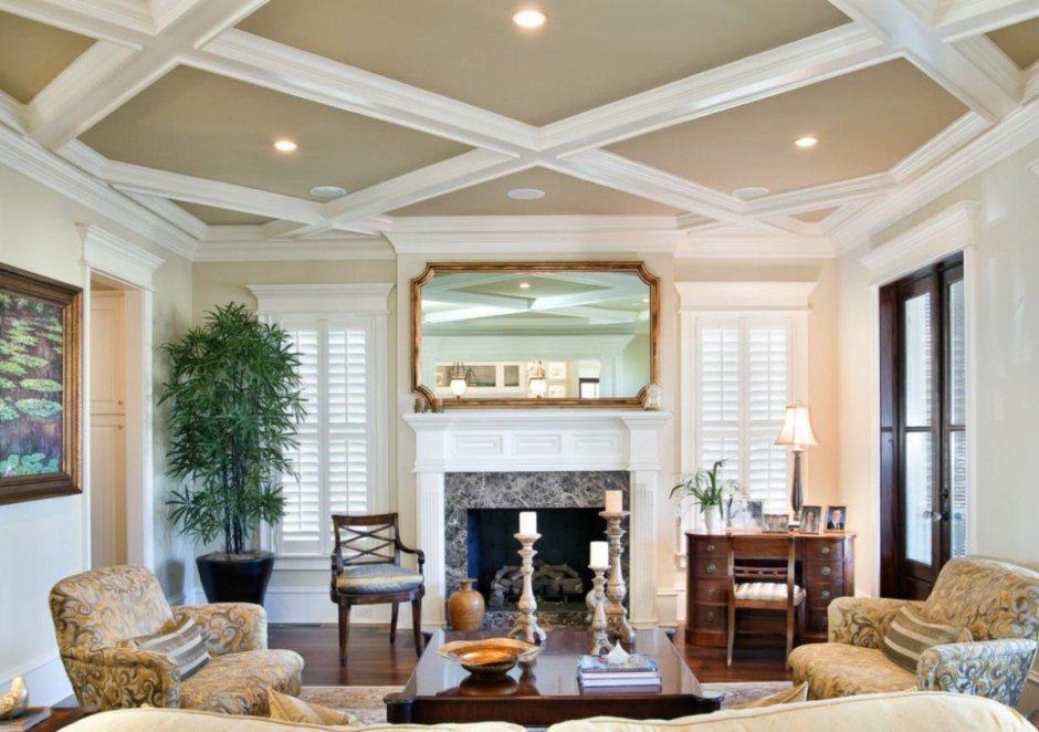 Кессонный потолок Модерн