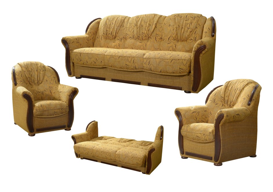 Мягкая мебель Пронто-3 диван 2 кресла