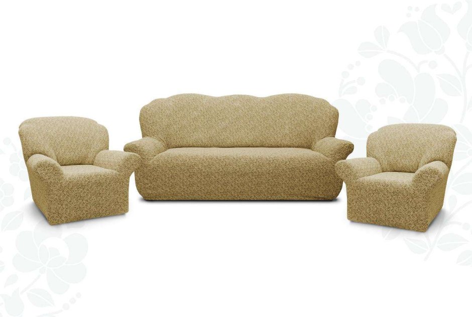 Комплект чехлов на 3х местный диван и2 кресла артикулmss203v