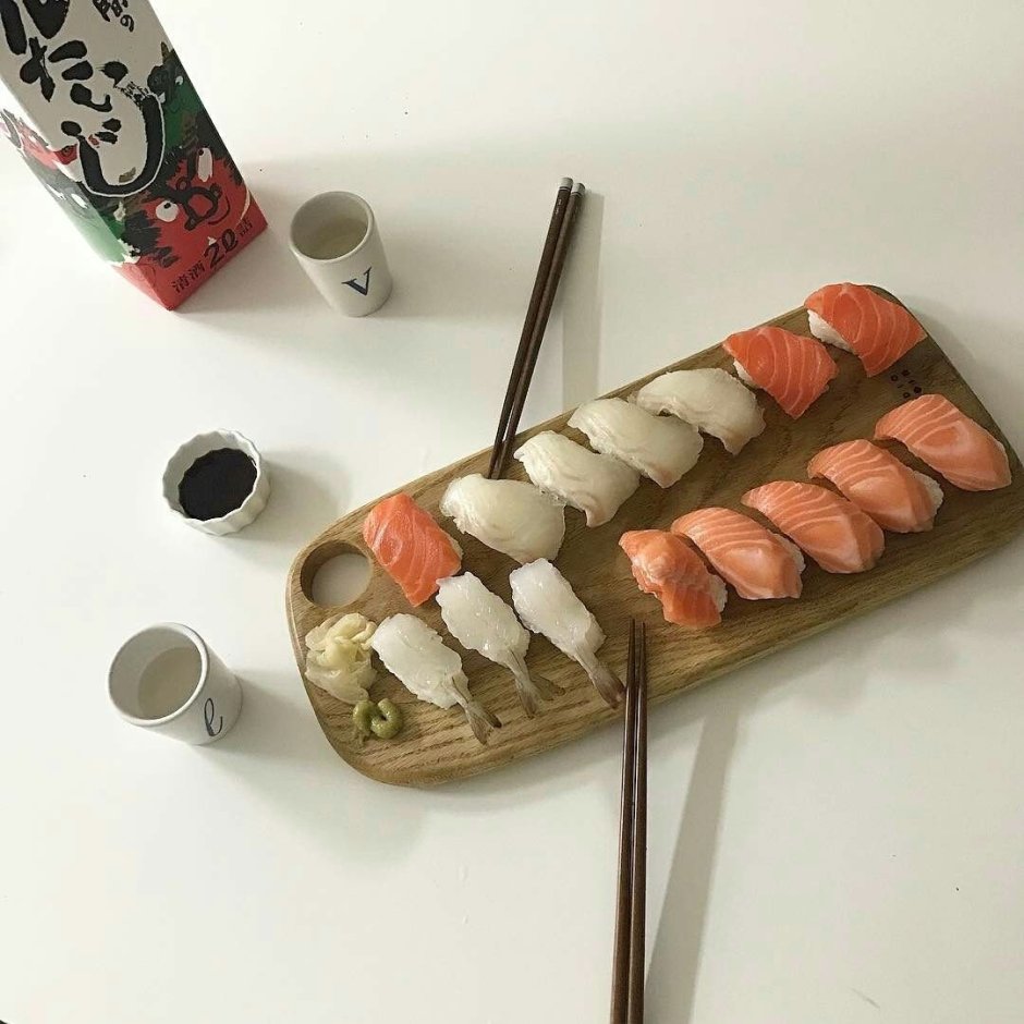 Еда Эстетика суши