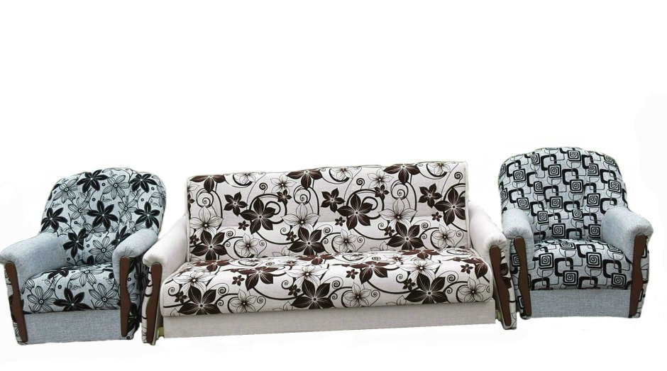 Куйбышевская мебельная фабрика комплект диван 2 кресла раскладные