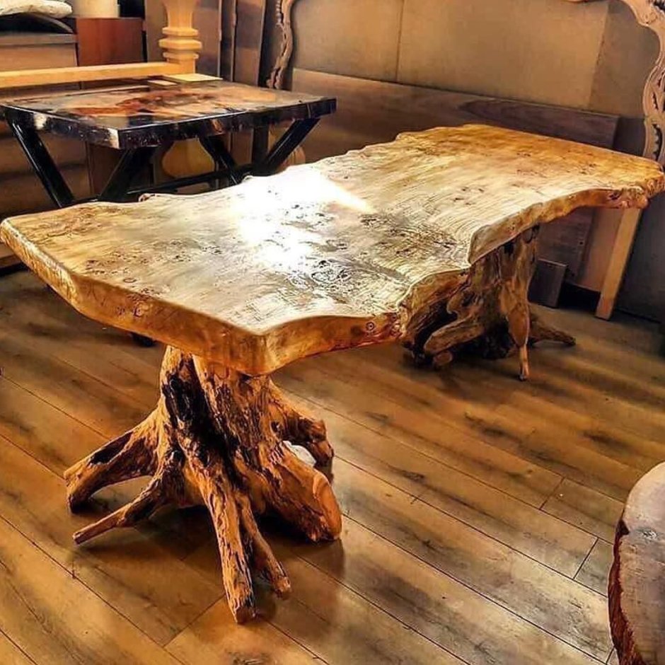 массивный деревянный стол своими руками