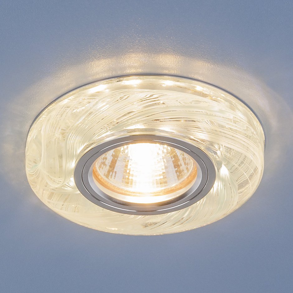 Светильник точечный-8371 mr16 WH/SL белый/серебро