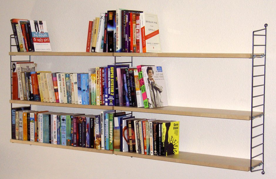 Книжные полки референс