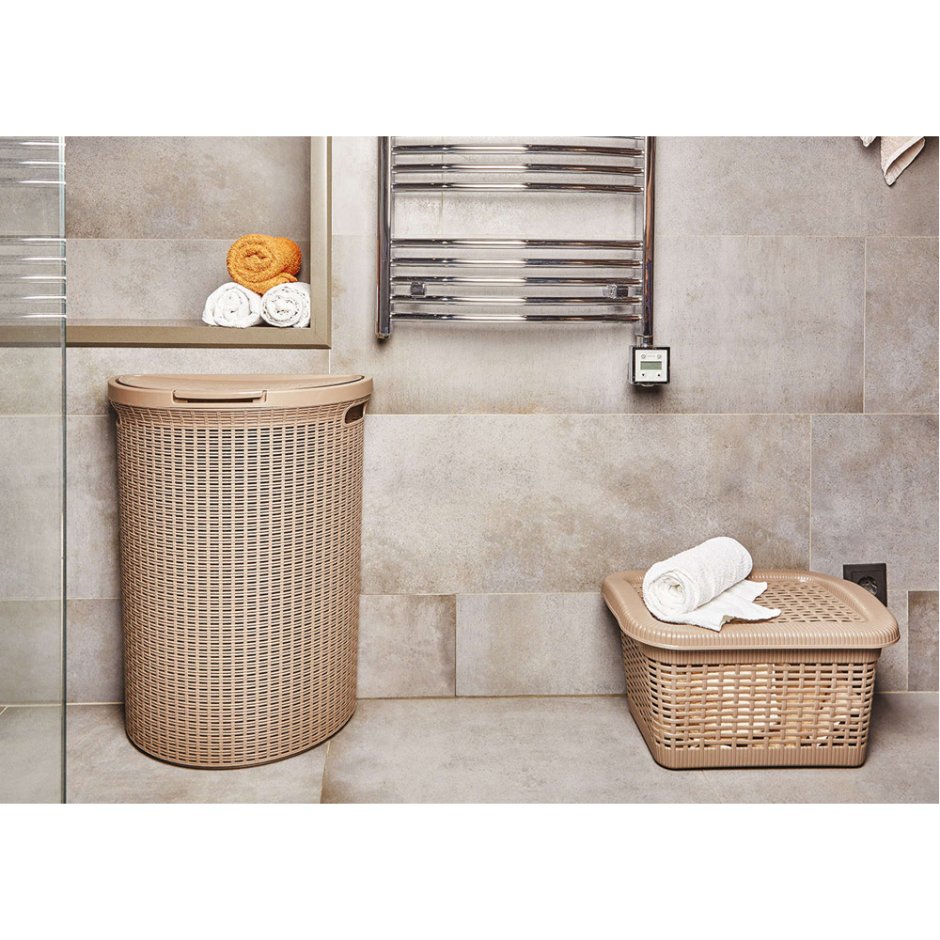 Корзина для белья ЭКОНОВА Eco Style