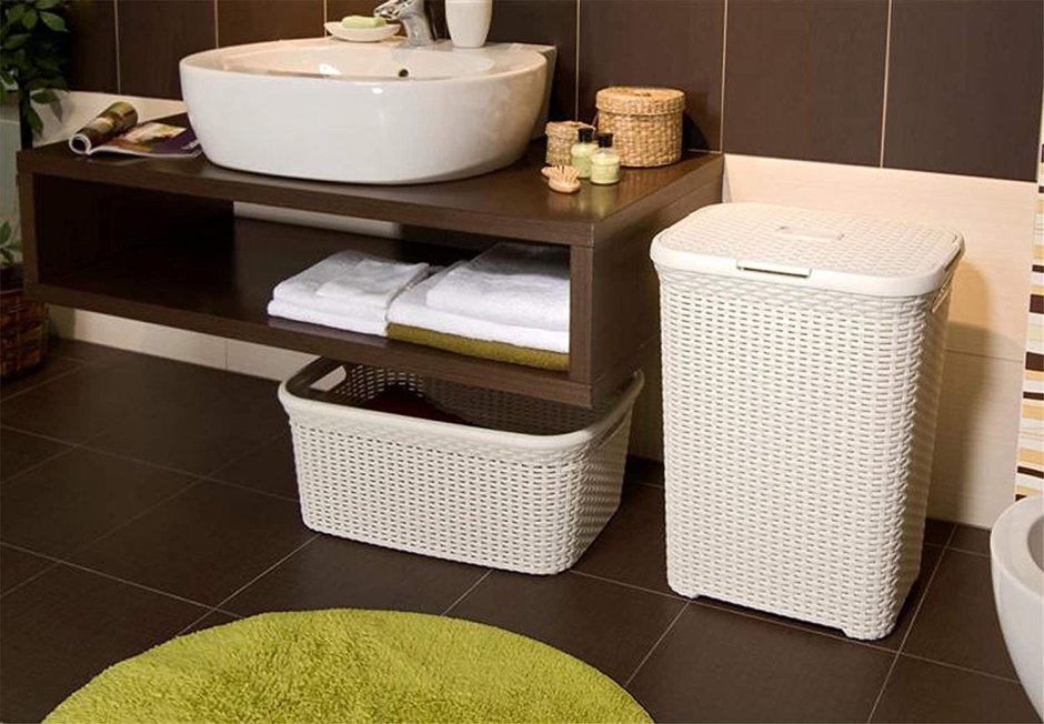 Корзина для белья Rattan Style 60л