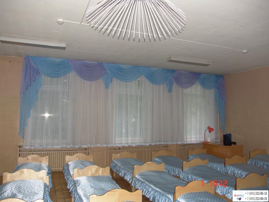 Кровати в детском саду