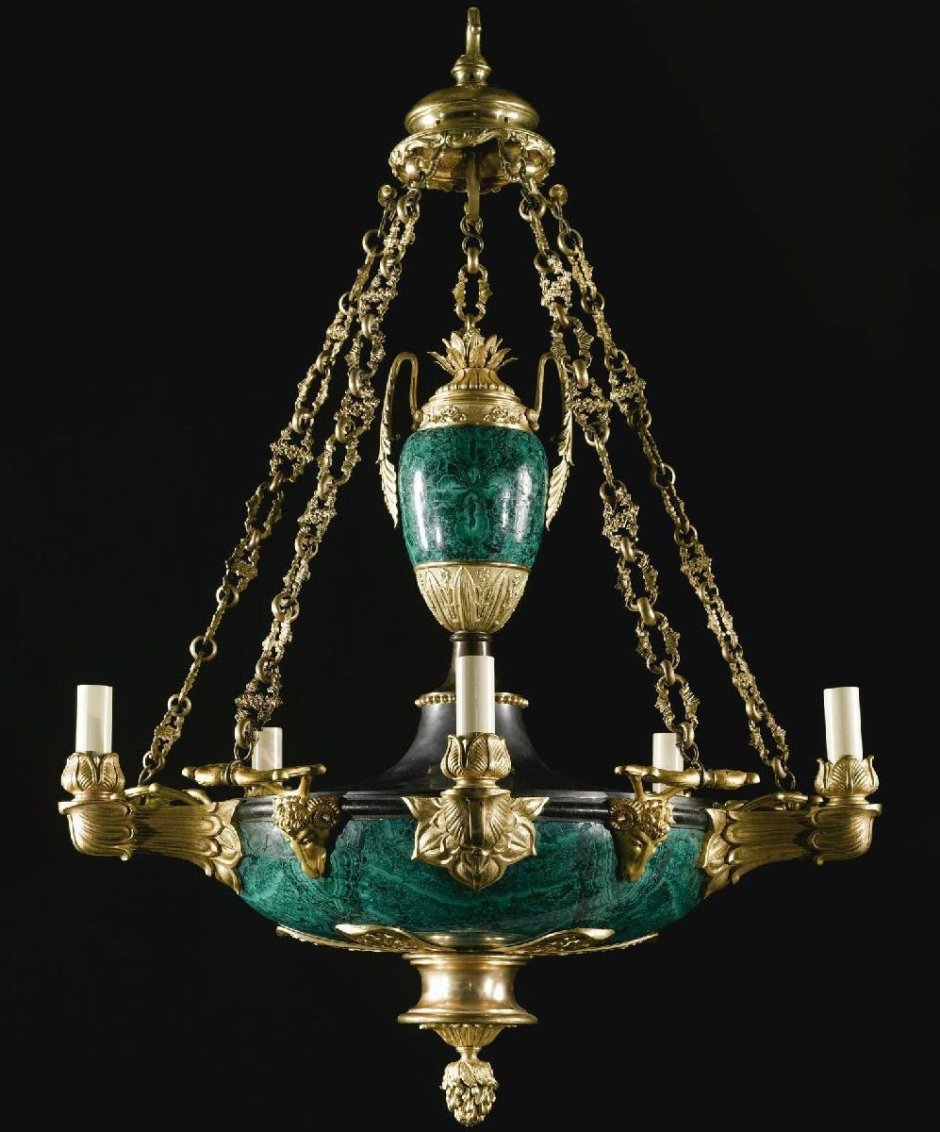 Люстра Antic Bronze Artdeco Chandelier