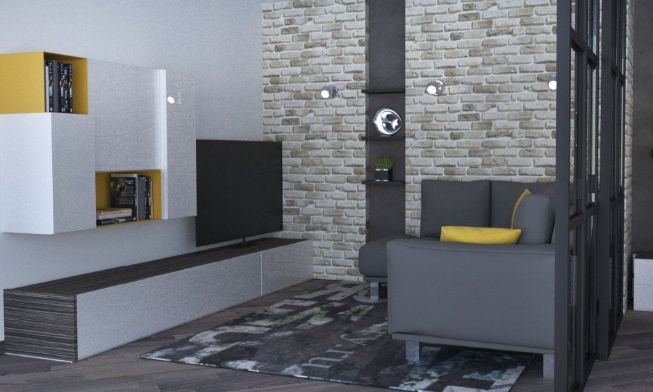 Лофт графит 9-951