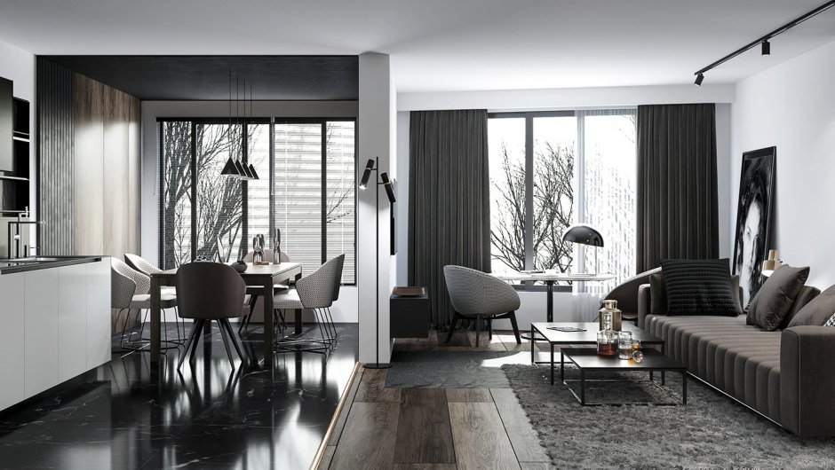 Стиль Contemporary в интерьере