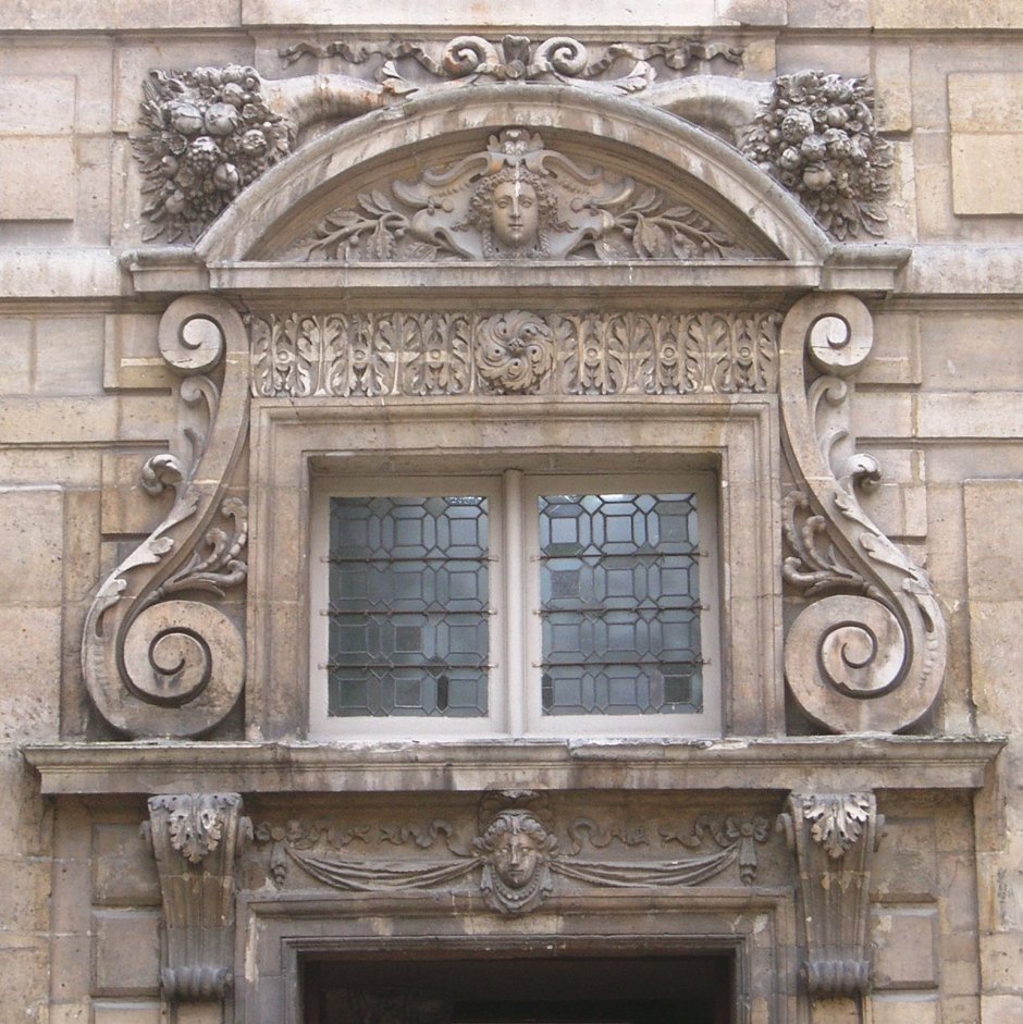 Окна Барокко 17 век Франция