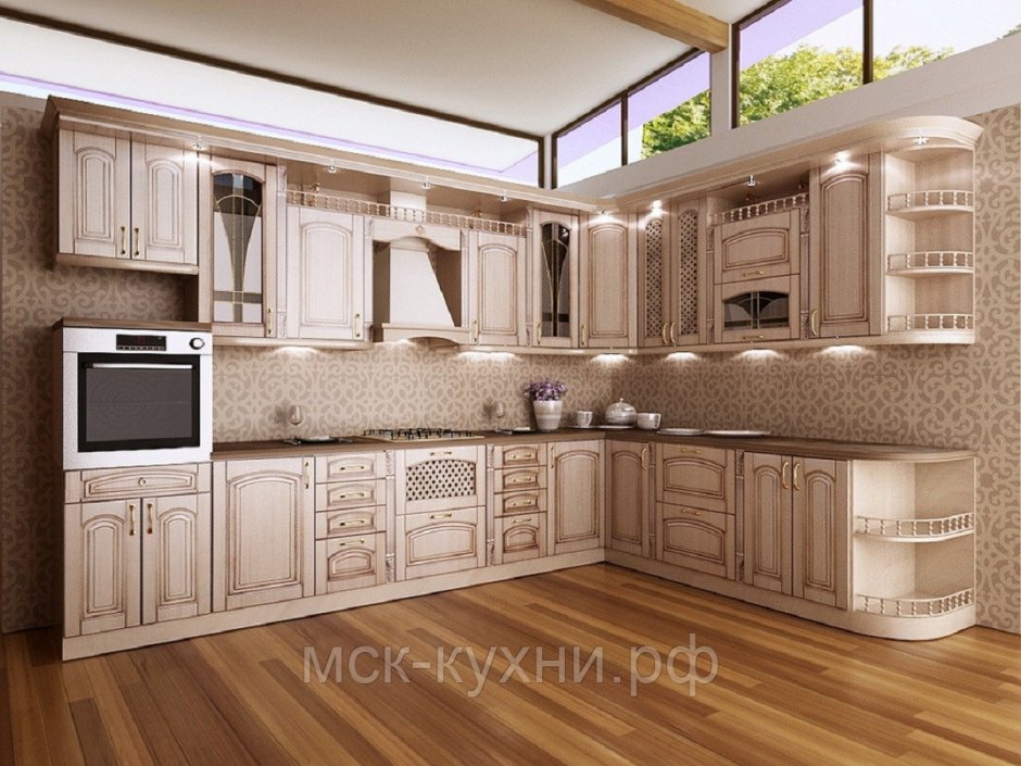 Патинированные кухни патина классика