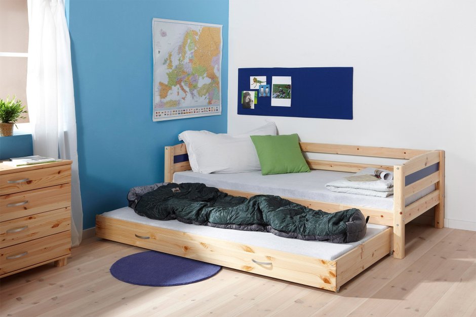 Икеа деревянные выдвижные кровати