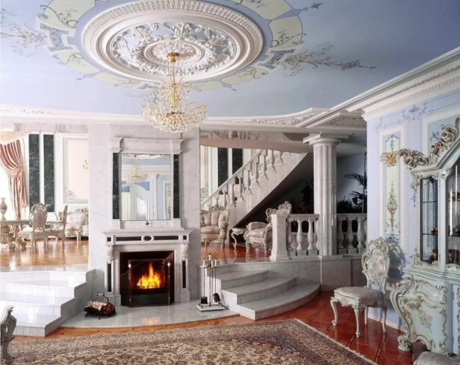 Американский классицизм в интерьере