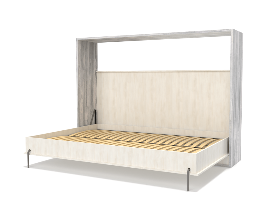 Кровать со столом и шкафом