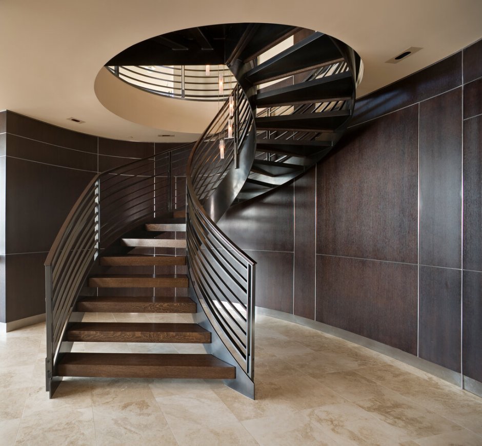 Modern Villas and Landscape in the Stairs