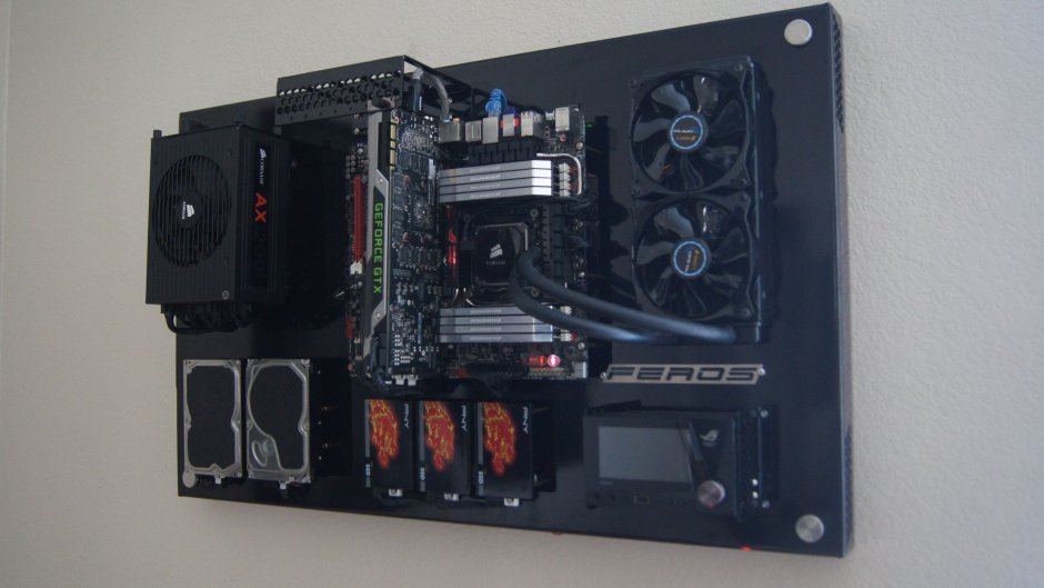 Wall Mount PC Case