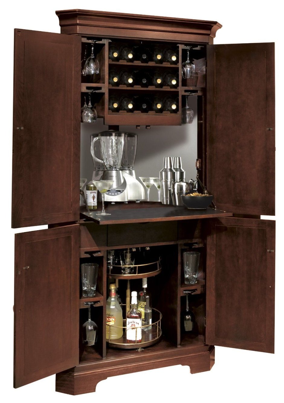 Домашний мини бар Corner Bar Cabinet