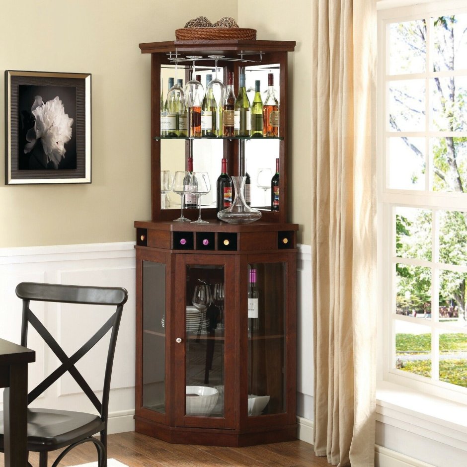 Домашний мини бар Corner Bar Cabinet