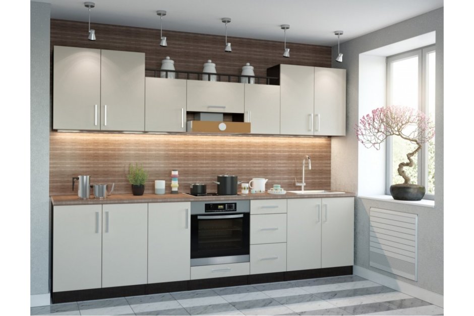 Кухня графит Loft